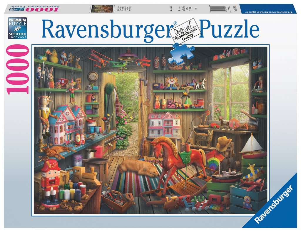 Ravensburger 17084 von 1000 Teile Puzzle damals Spielzeug