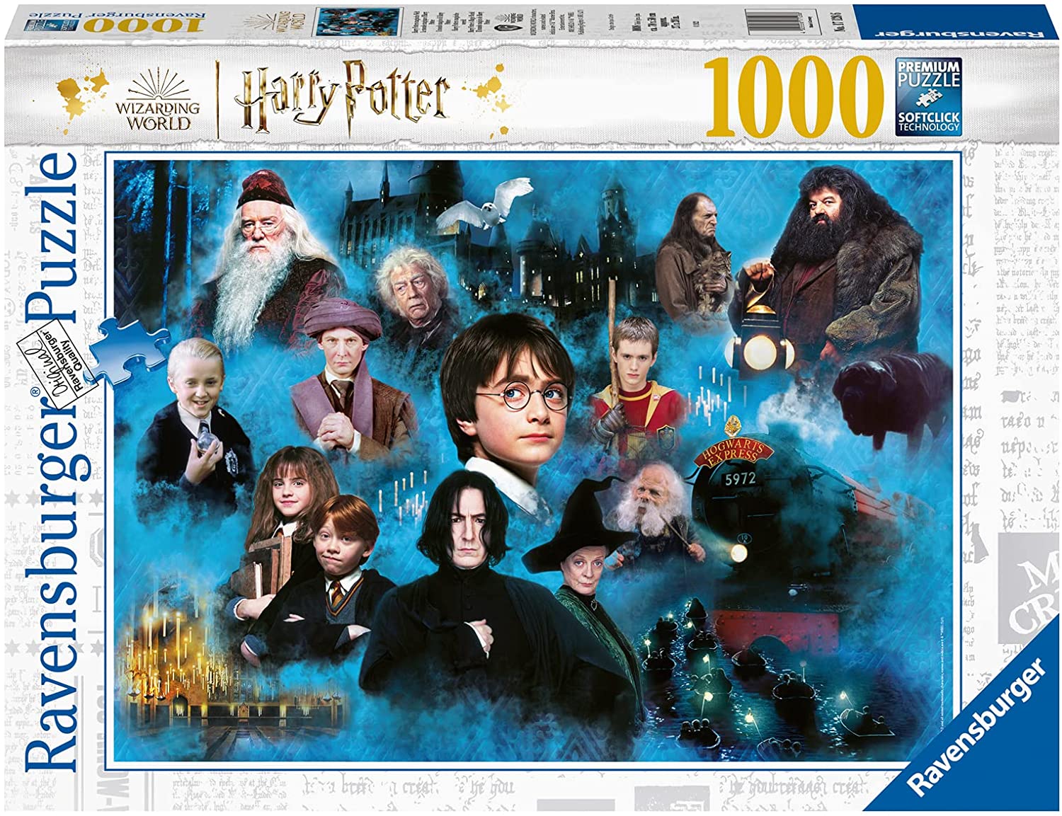 Ravensburger 17128 Harry Potters magische Welt 1000T