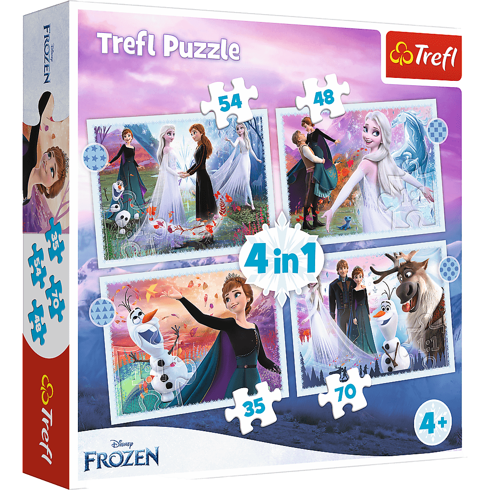 GROßE TEILE DISNEY Eiskönigen ANNA ELSA  98x68  Puzzel puzzle 36 teile trefl 