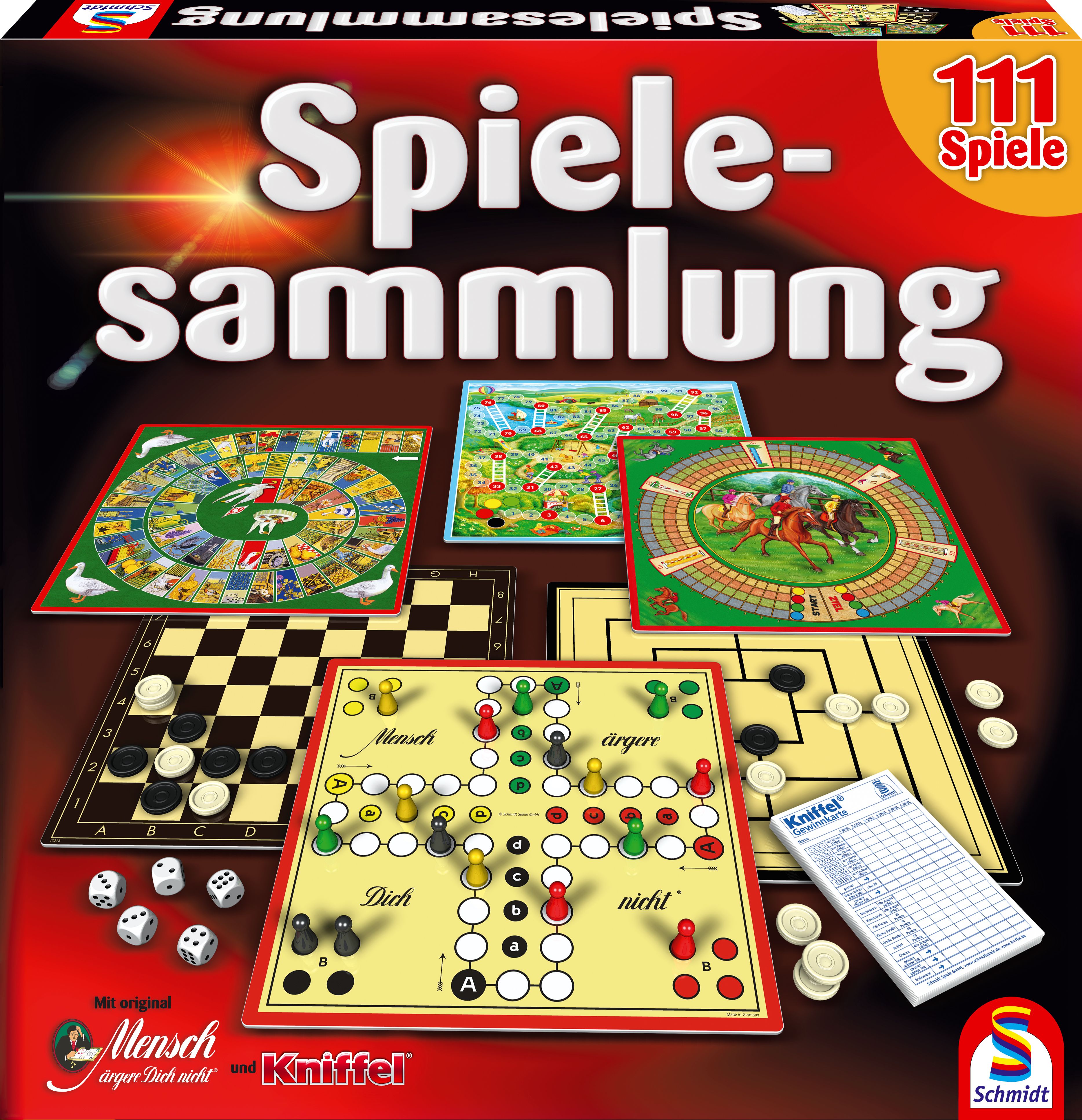 Schmidt 49139 111er Spielesammlung | Kinderspiele | hobbyshop-mona.de
