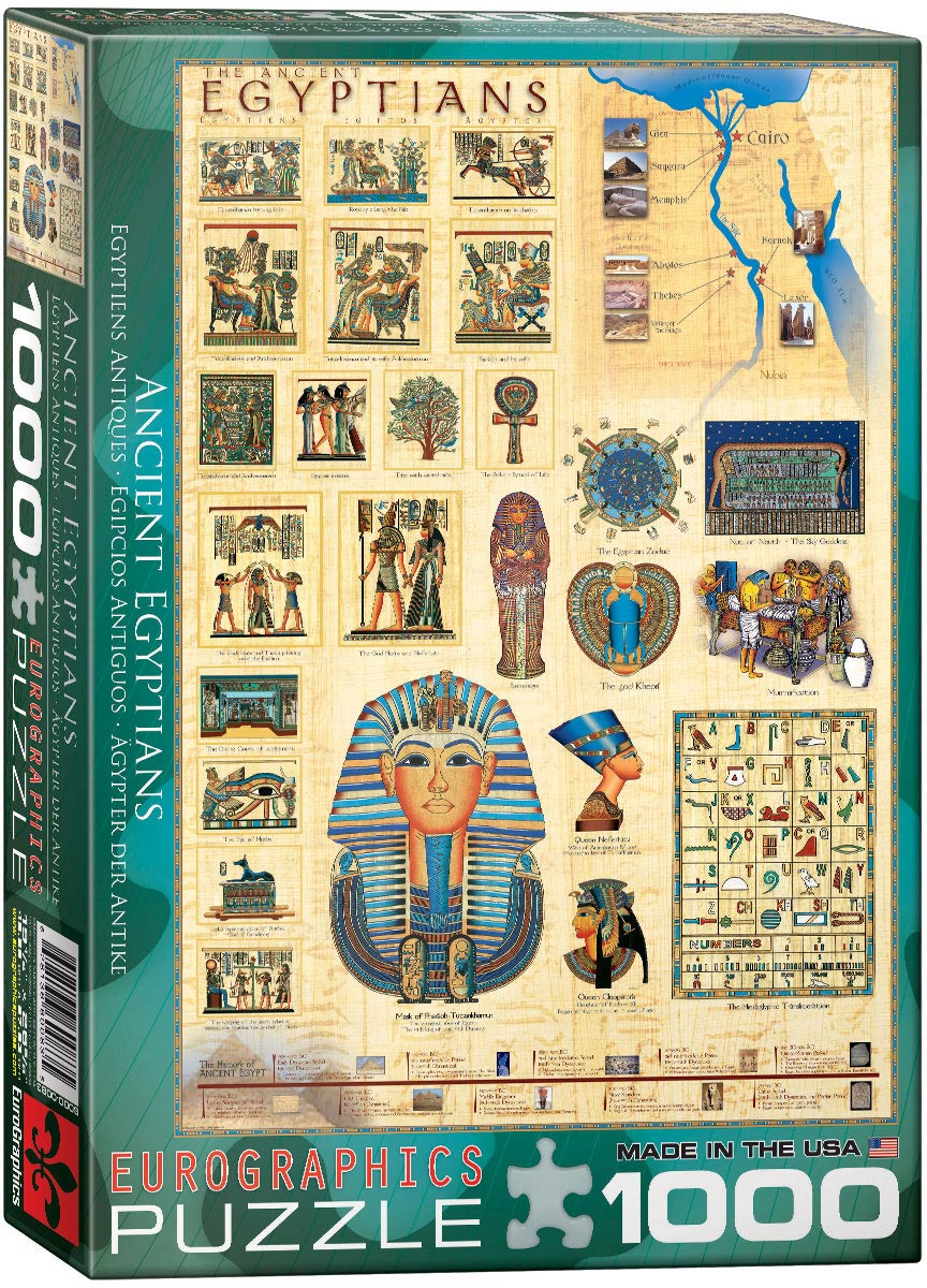 EuroGraphics 6000-0083 Ägypter der Antike 1000 Teile Puzzle 
