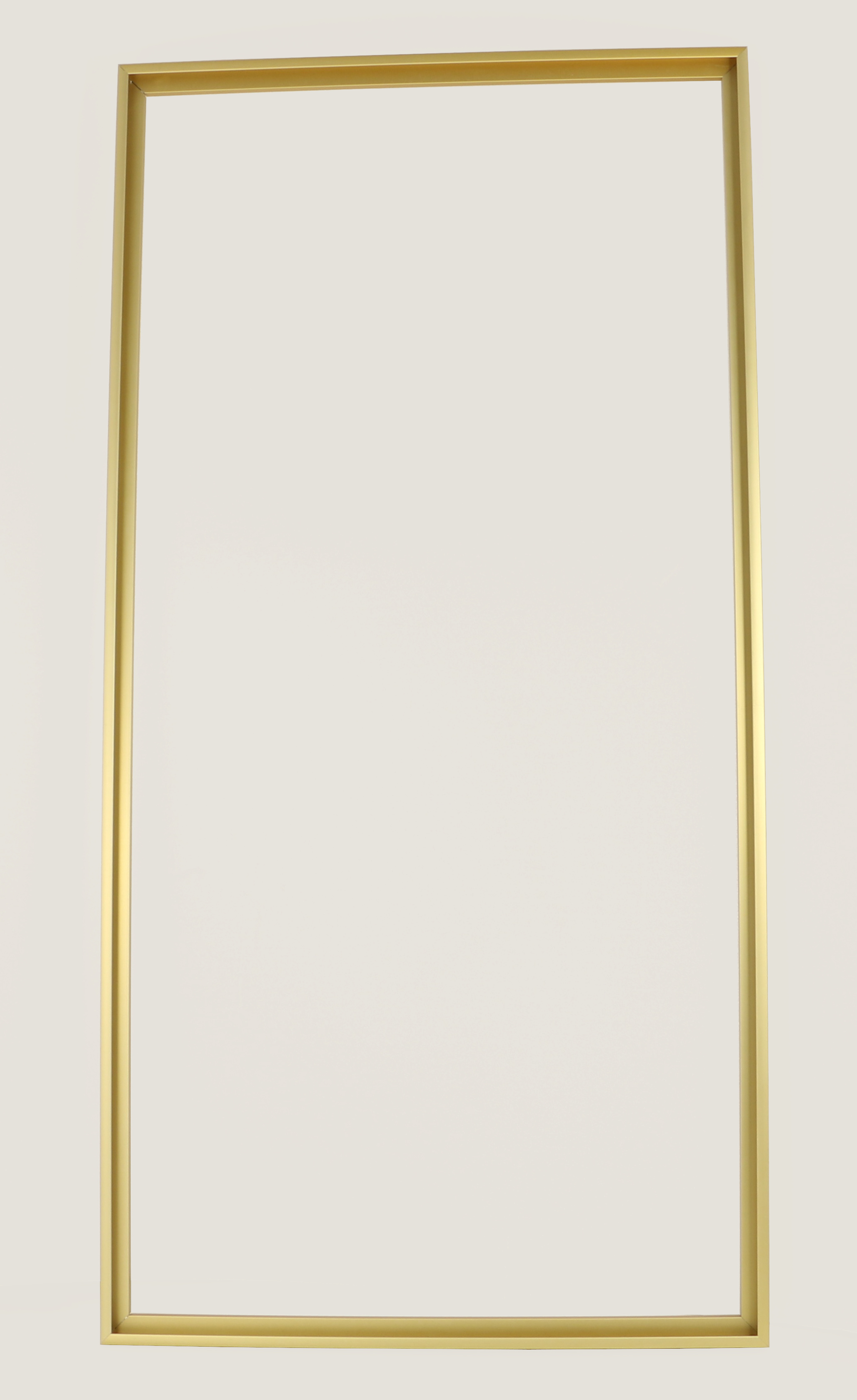Alurahmen gold-matt für 40x80cm Malen nach Zahlen z.B. Schipper Manhattan | Einzelrahmen