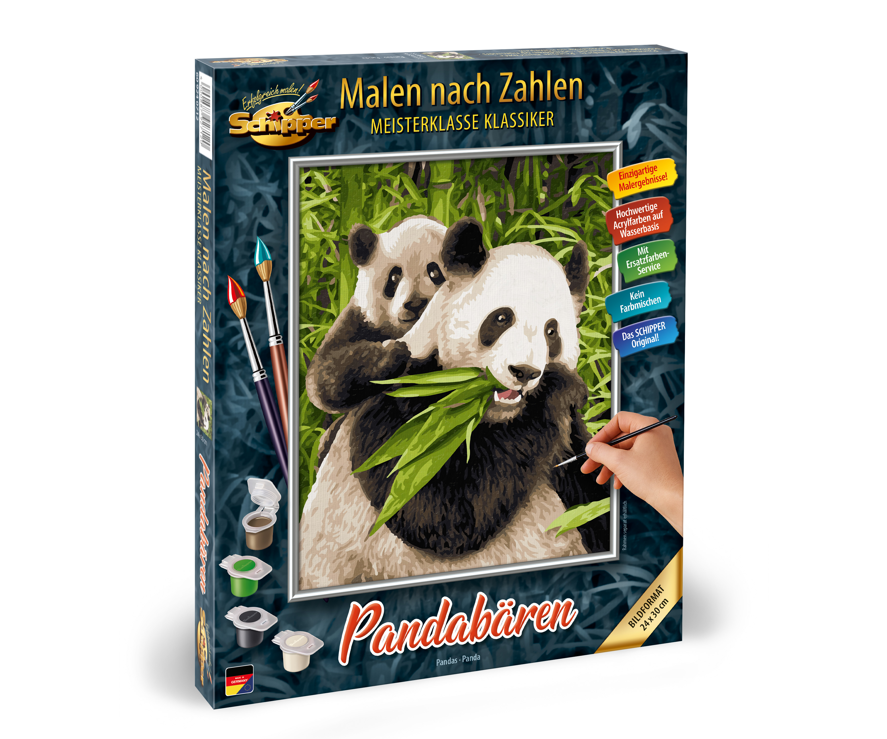 Pandabären Malen Nach Zahlen Schipper 609240712 Neu 
