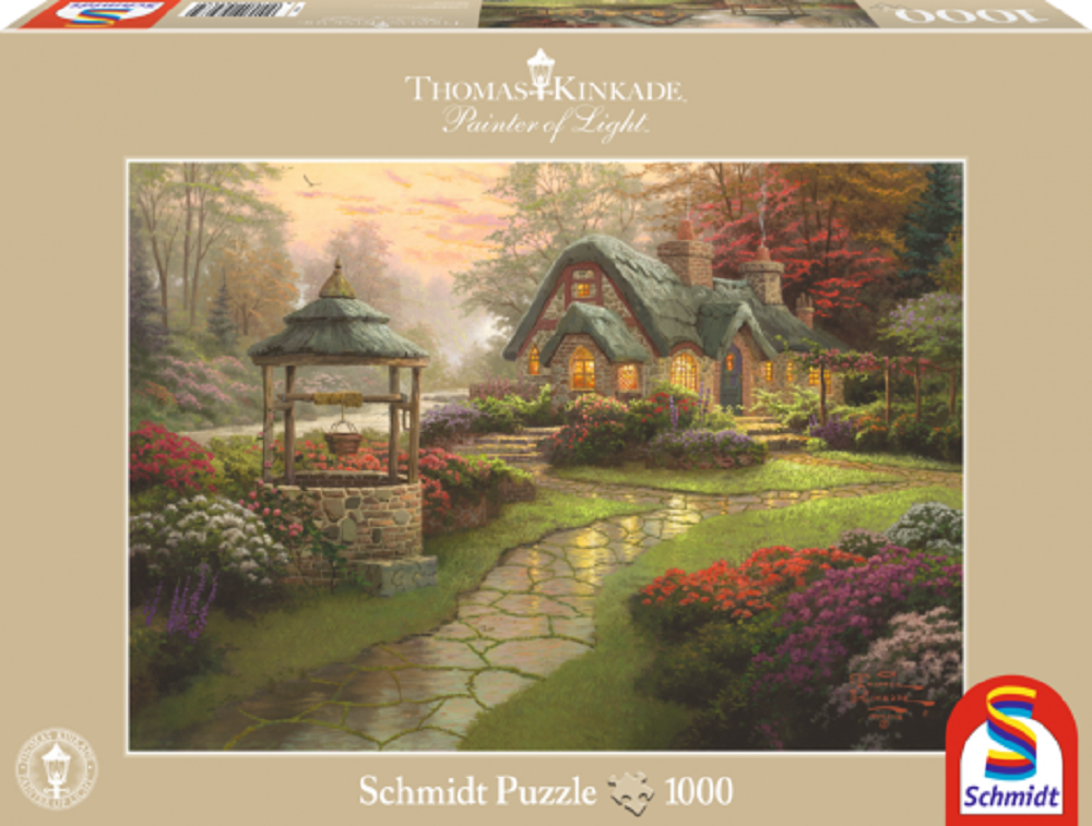 Schmidt Puzzle 1000 Teile Thomas Kinkade Im NaturparadiesSchmidt Spiele 59467 