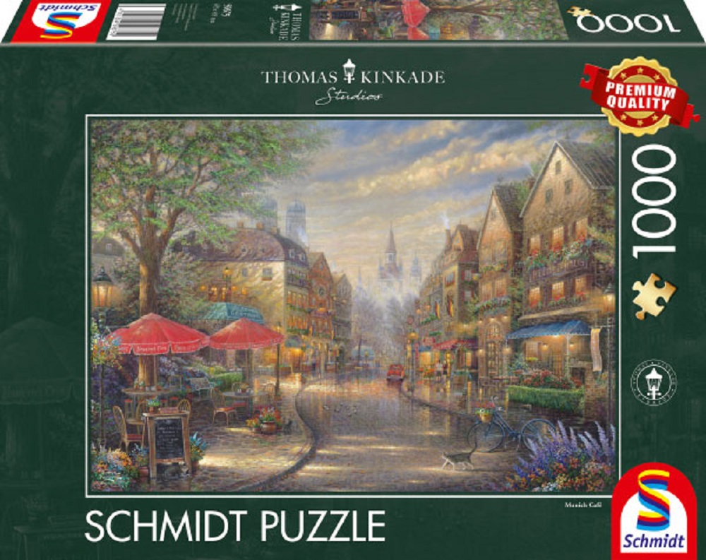 Disney Cinderella / Asche Thomas Kinkade Schmidt Puzzle 59472-1000 Teile 