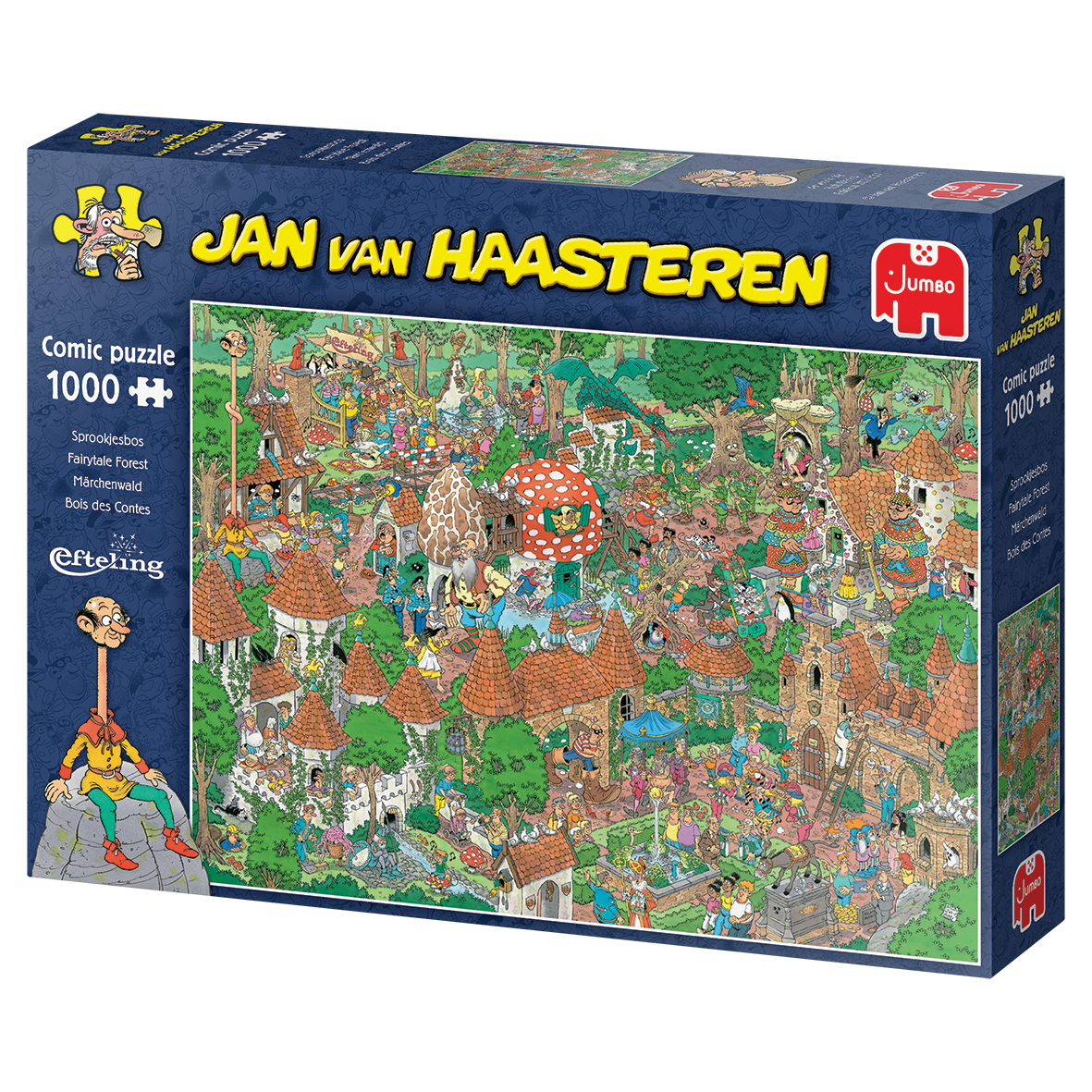 Jumbo 01491 Jan van Haasteren Im Zoo 1000 Teile Puzzle 